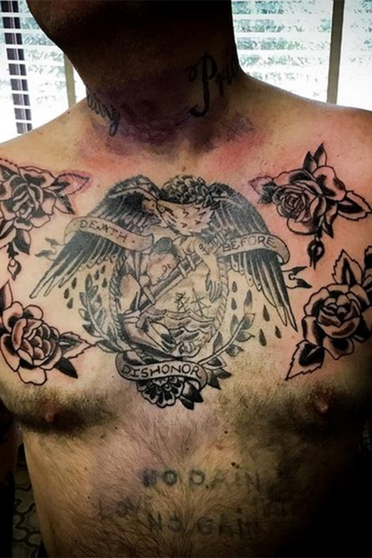 Traditional tattoo piece by Camelot Rose