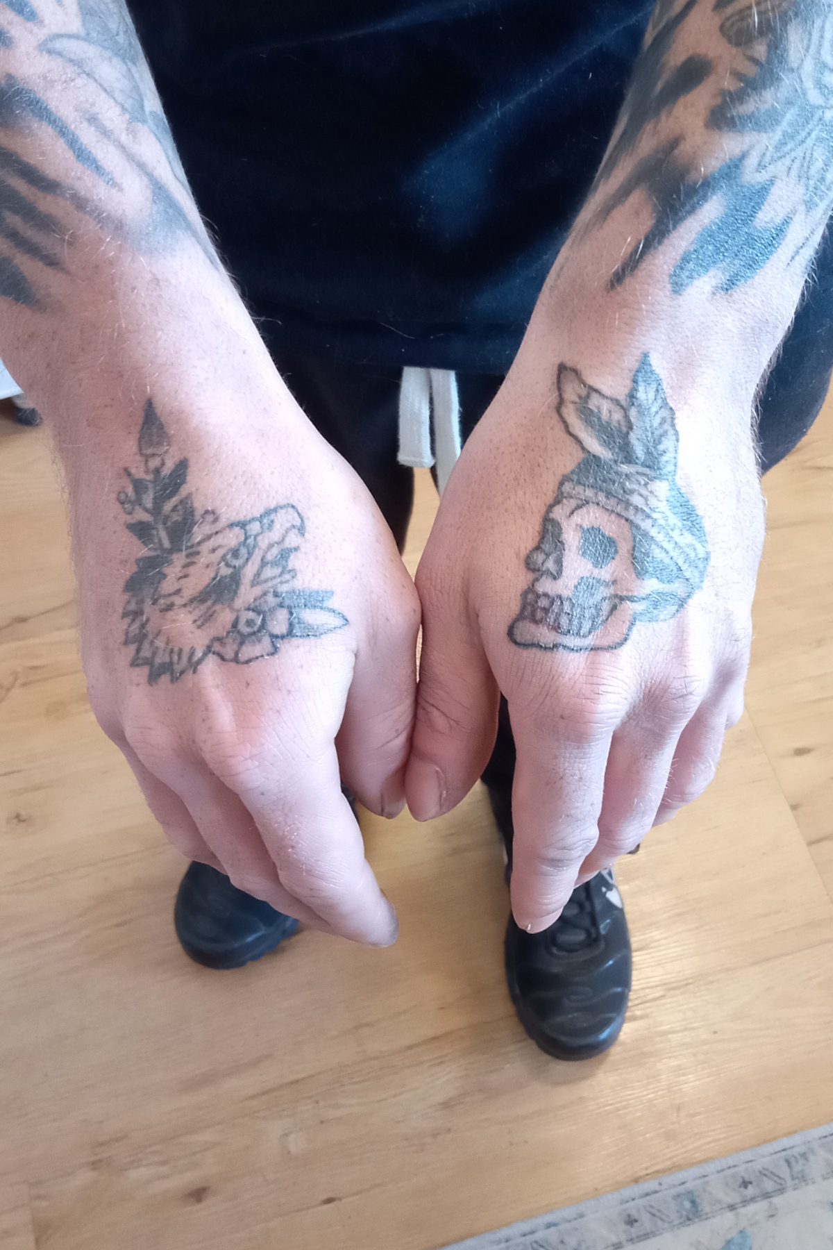 Traditional tattoo piece by Camelot Rose